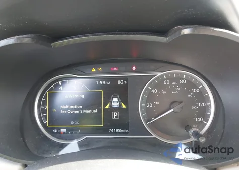 2020 Nissan Versa Sv Xtronic Cvt z USA, uszkodzony, nr VIN 3N1CN8EVXLL898005